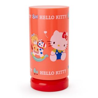 3比8館 正版～三麗鷗-HELLO KITTY 圓柱LED小夜燈 床頭燈