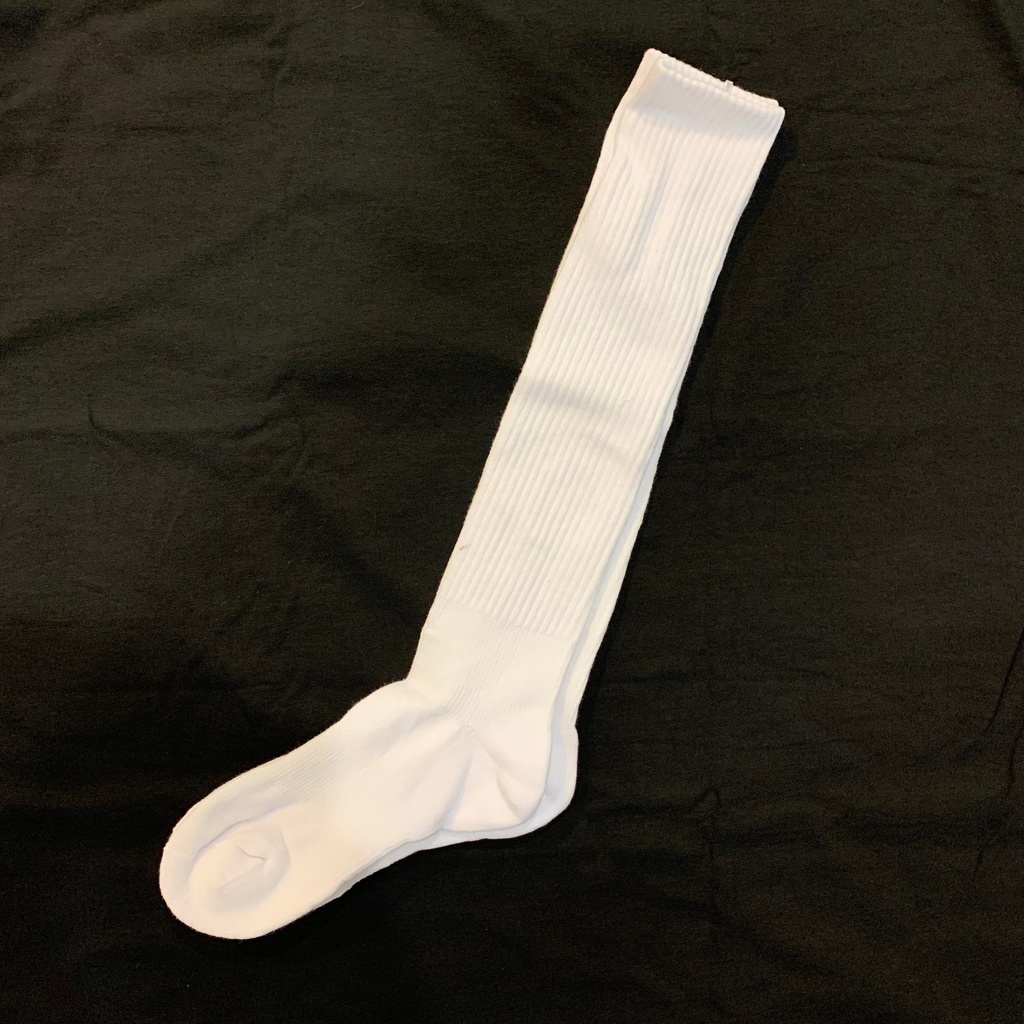 【DOOBIEST】Classic Long Sports Socks 運動長襪 白色 男鞋尺寸41-45