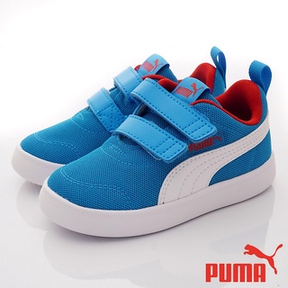 PUMA>輕量經典休閒鞋系列 371759-10海洋藍白(小童段)14.5-15.5cm