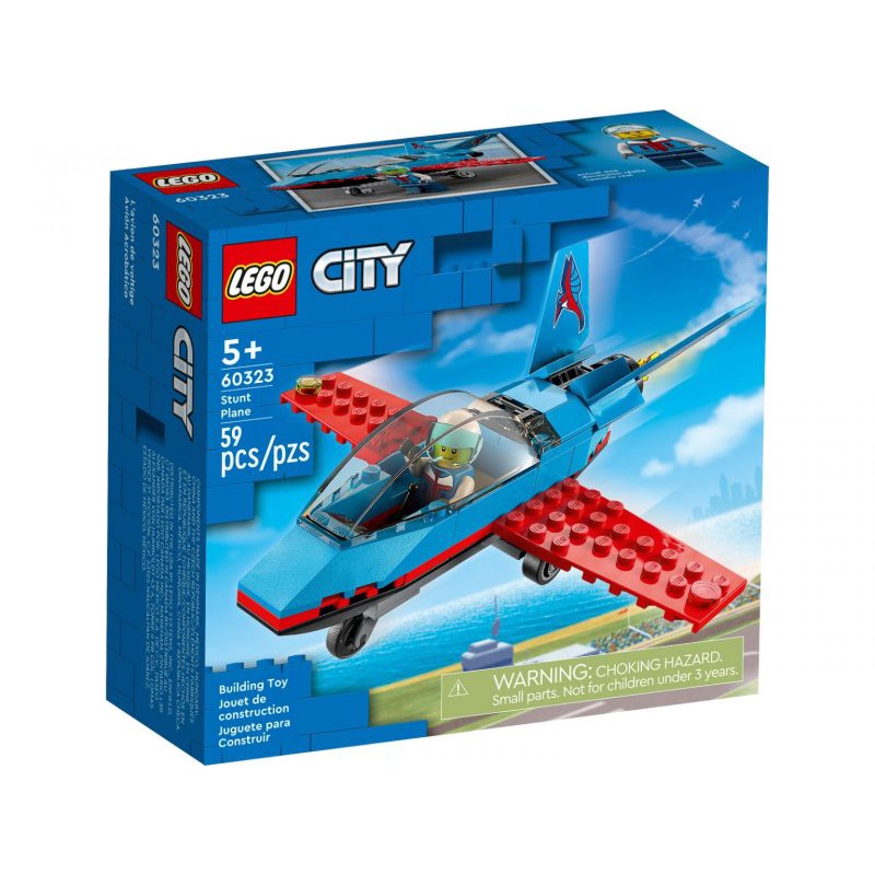 【積木樂園】 樂高 LEGO 60323 CITY系列 City-特技飛機