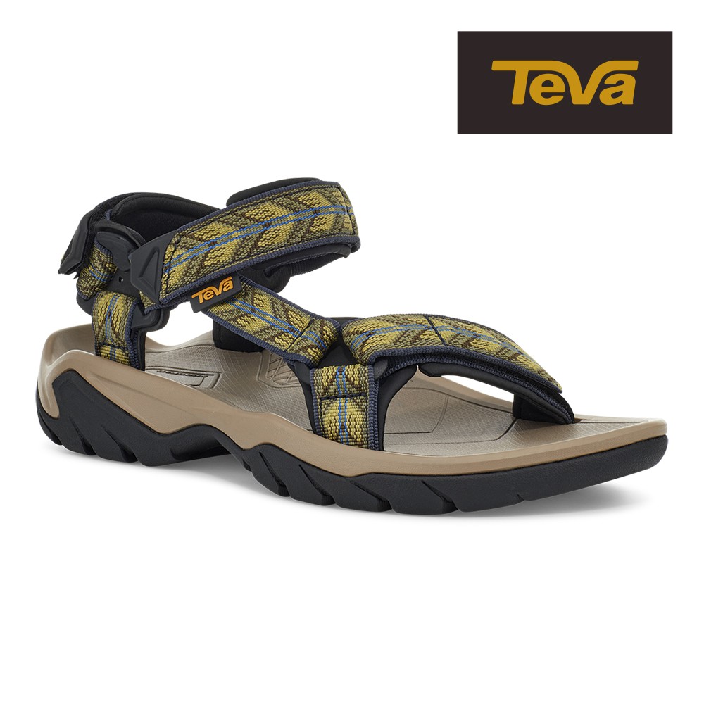 【TEVA】男 Terra Fi 5 戶外健行運動涼鞋/雨鞋/水鞋-要塞深橄欖 (原廠現貨)