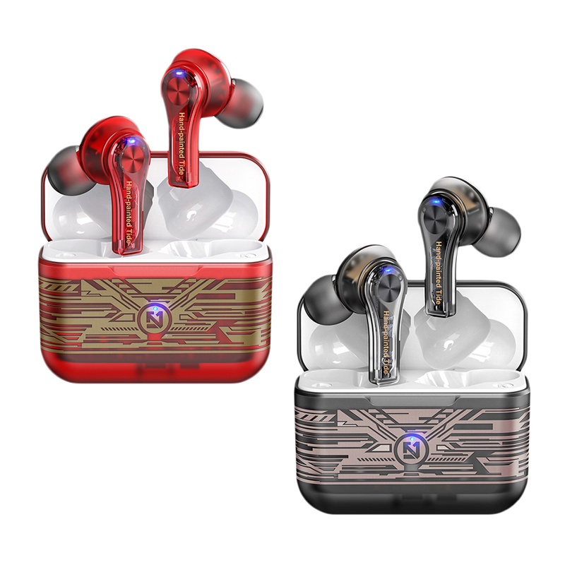 鴻嘉源 TS200透明觸控藍芽耳機 透明耳機 HIFI音質 降噪耳機 重低音耳機 藍牙耳機 手機耳機 通話耳機 團購