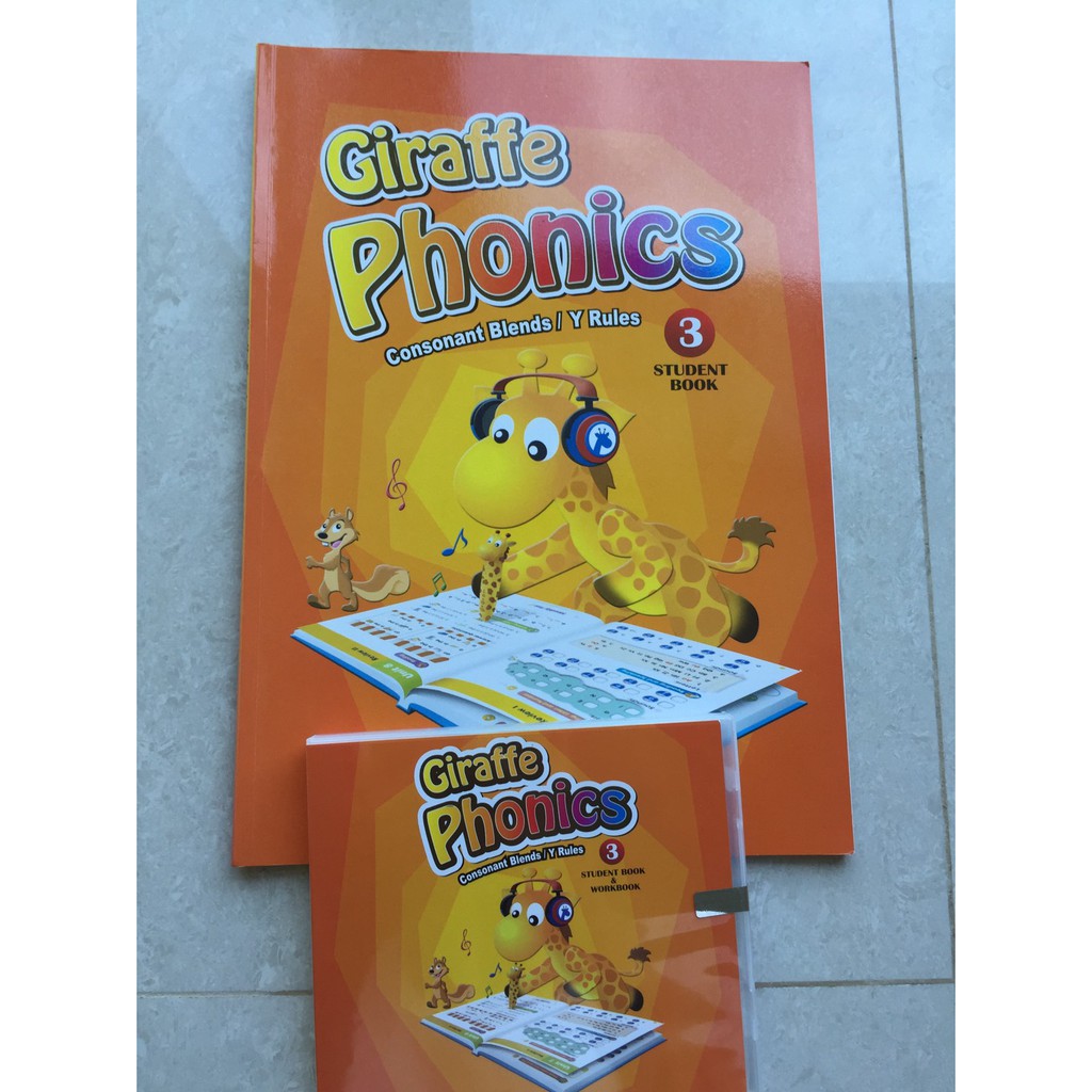 Giraffe Phonics 3 長頸鹿美語 + CD(二手)