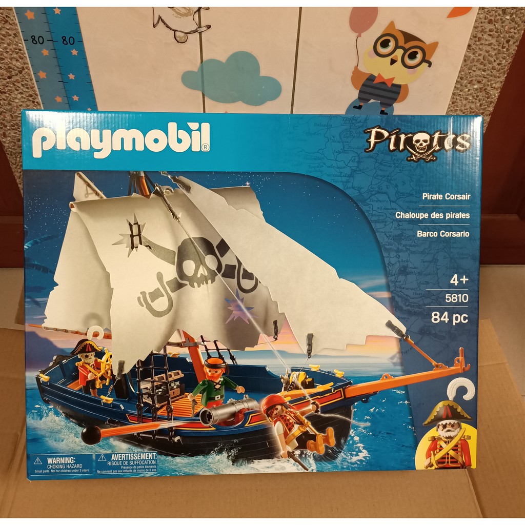 ❤現貨-全新品❤ playmobil 海盜船組 84片裝 玩具 生日禮物 好市多 Costco