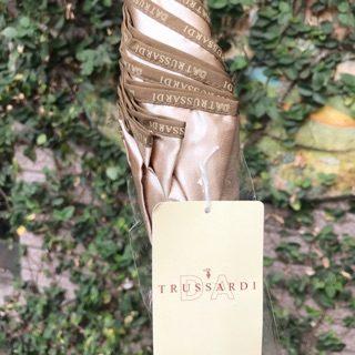 Trussardi 駝色長陽傘 母親節 母親節禮物