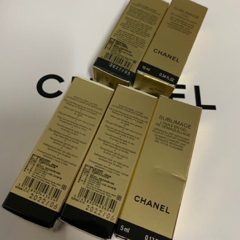 Chanel 香奈兒奢華金燦洗卸精萃/賦活潔顏皂/機能卸妝水 全新專櫃體驗版