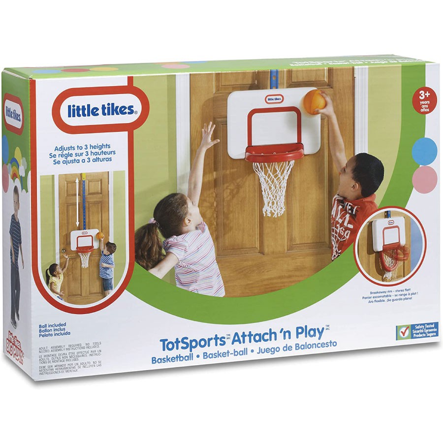Little Tikes小泰可-門掛式可調籃球架 ToysRUs玩具反斗城