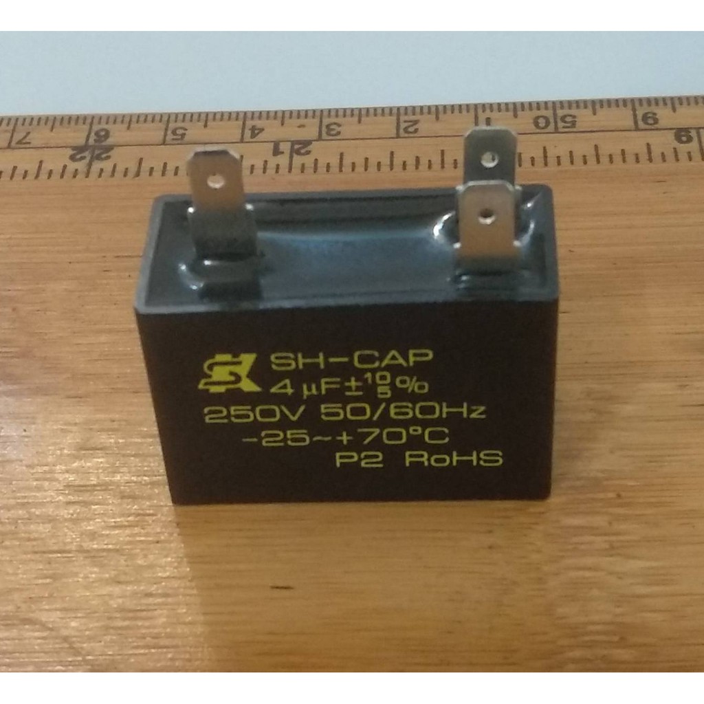 4uf日立除濕機 SK (seika) sh-cap capacitor 250V 50/60HZ  電容 日立馬達可用