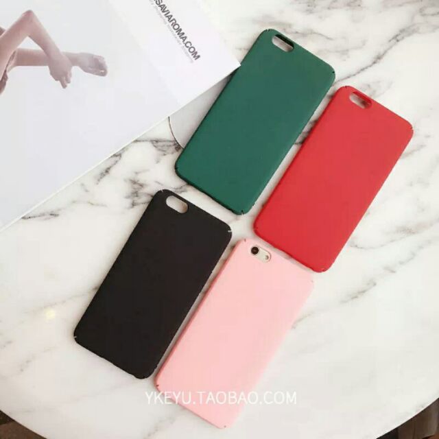 🔥Oppo f1s純色全包邊手機殼