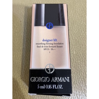 Giorgio Armani 亞曼尼 GA 設計師水感光影粉底 #4 乾肌粉底液 保濕粉底液 專櫃粉底 臺灣公司貨