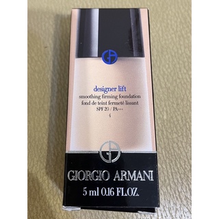 Giorgio Armani 亞曼尼 GA 設計師水感光影粉底 #4 乾肌粉底液 保濕粉底液 專櫃粉底 台灣公司貨