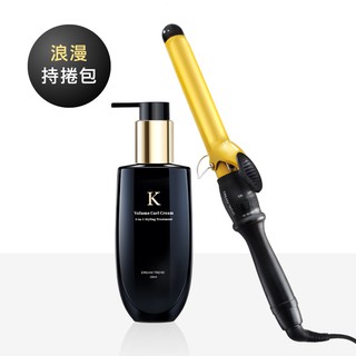 【浪漫持捲組】DREAM TREND 凱夢K持捲乳 + 金色陶瓷 加長型電棒
