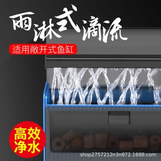 上濾抽屜式滴流盒 滴流盒過濾盒 魚缸過濾器 上濾抽屜式滴流盒 小型免換水可壁掛