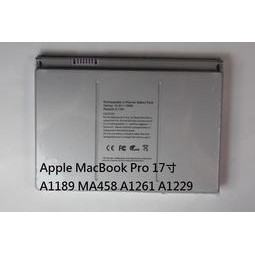 Apple MacBook Pro 17寸 A1189 MA458 A1261 A1229筆記本電池