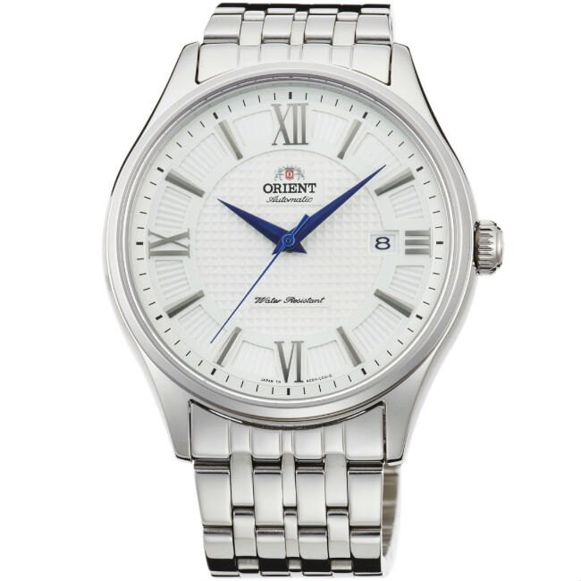 Orient 東方錶 (SAC04003W) CLASSIC系列 鋼帶款 / 白色 43mm