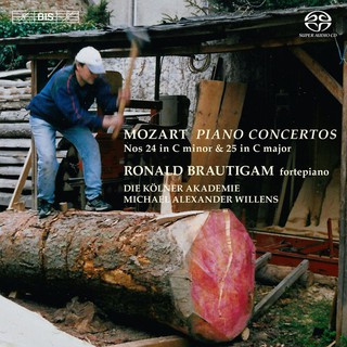 (BIS) 莫札特 第24號 25號鋼琴協奏曲 布勞提岡 Mozart Piano Concerto SACD1894