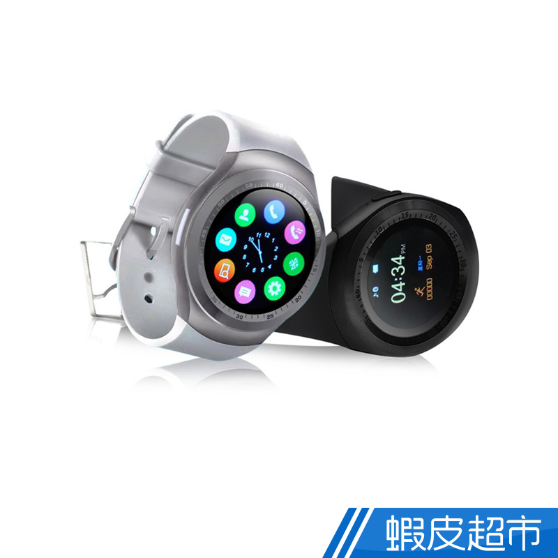 MTK 彩屏圓款觸控心率智慧手錶TW-1 (多功能)  現貨 蝦皮直送
