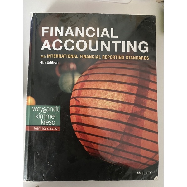 Financial Accounting with IFRS- 4 edition 會計學用書