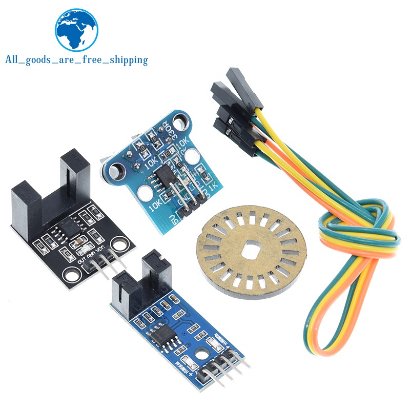 用於 Arduino/51/AVR/PIC Diy 套件的光電光束速度傳感器模塊 3.3V-5V 插槽式光耦轉速計計數器