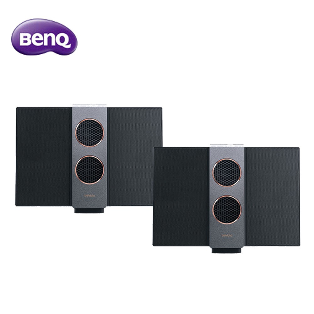 BenQ靜電藍牙揚聲器treVolo(S)超值2入組-送SHE8105耳機雙入不挑色