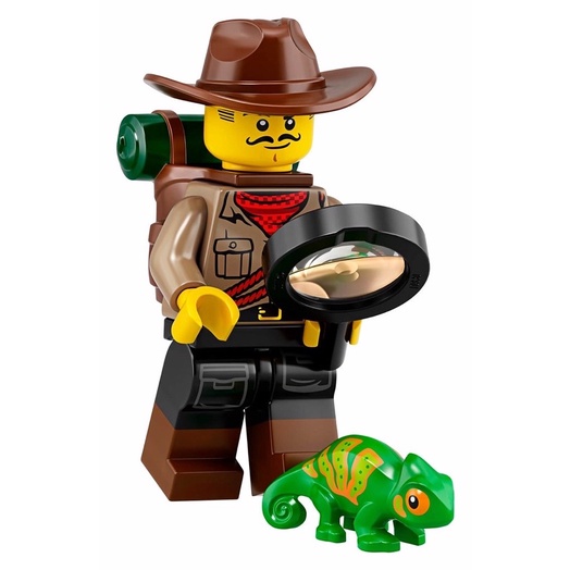 【豆豆Toy】LEGO 71025 樂高人偶第19代.7號-叢林探險家.變色龍.全新現貨