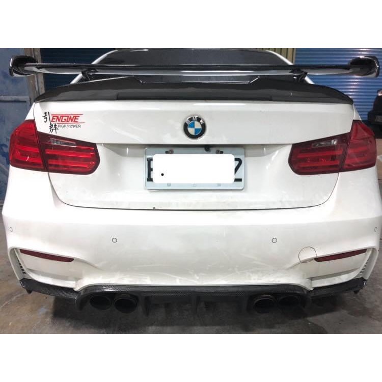 寶馬 BMW F30 3系列M3包碳纖維後下巴 金憶碳纖維下巴 金憶M3後下巴 F30碳纖維後下巴 328後下巴