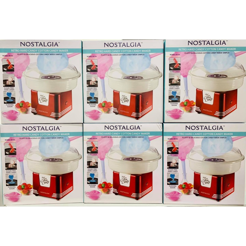 💖交換禮物💖『美國好物代購』美國最新款Nostalgia Electrics 棉花糖機 PCM405紅