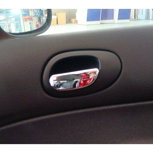 圓夢工廠 Peugeot 寶獅 206 206CC 1998~2014 改裝 鍍鉻銀 車門把手蓋 手把蓋 內門拉手蓋飾貼