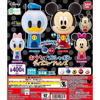 現貨🥐迪士尼扭蛋機🎈日版商品 Bandai Disney 迪士尼米奇 米妮 唐老鴨 黛西 造型 迷你轉蛋機 扭蛋