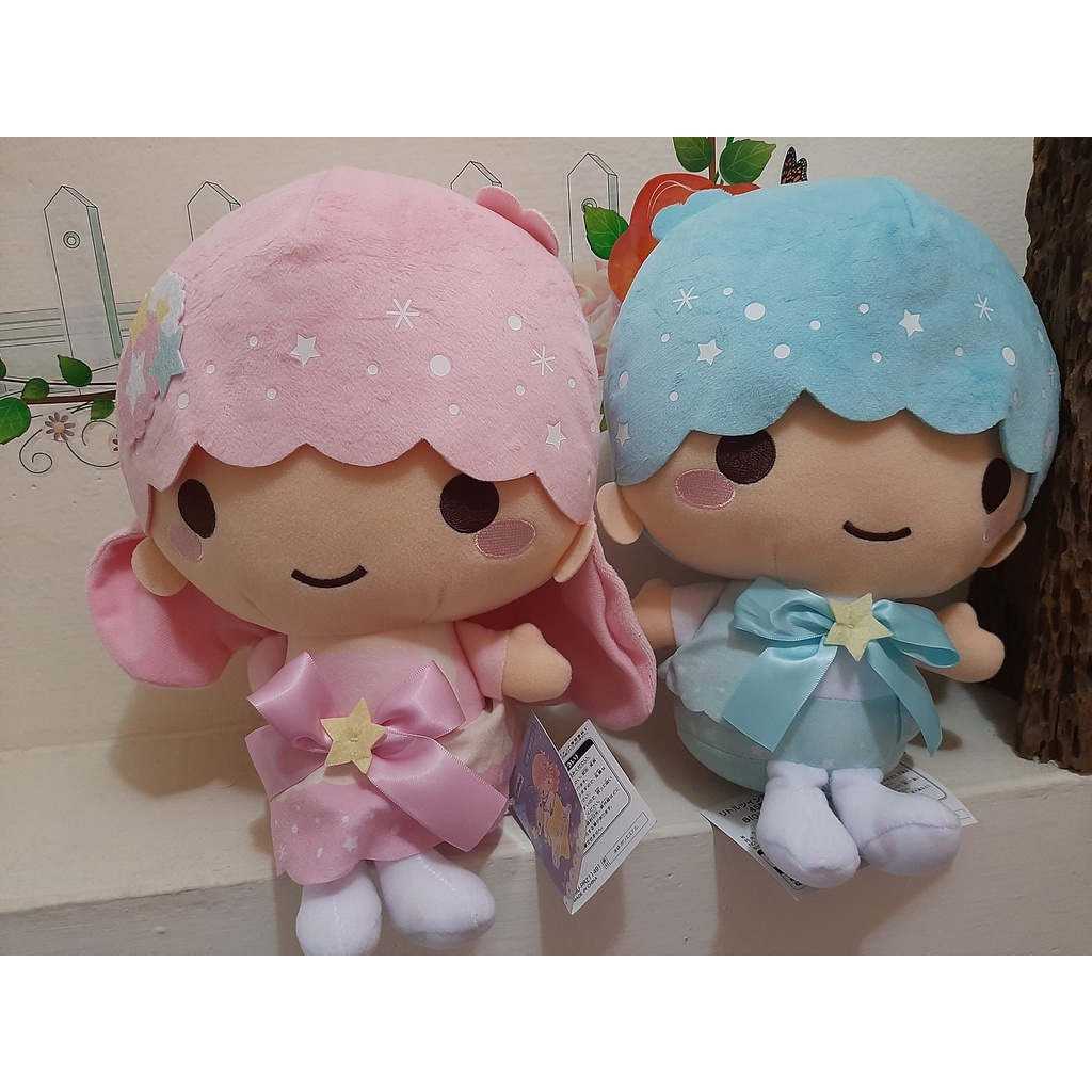 雙子星 三麗鷗 雙子星娃娃 45週年紀念玩偶 雙星仙子 kiki lala 日本景品 FURYU 景品 特價`女生禮物