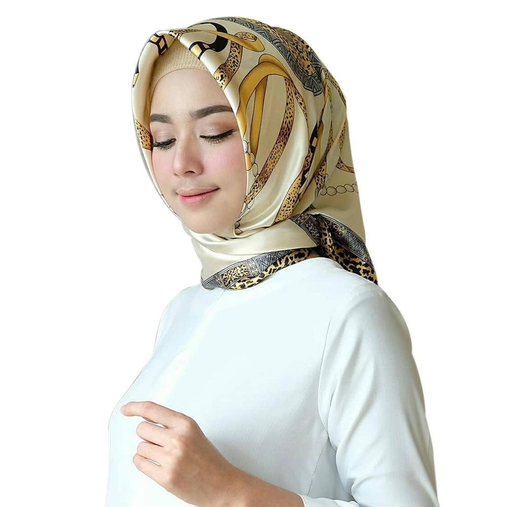 豹紋圍巾 90 厘米。 馬來西亞頭巾圍巾