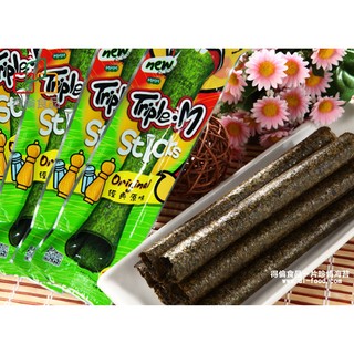 小浣熊泰式海苔卷，一盒六捲入，原味、辣味