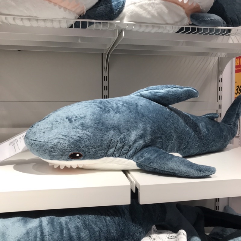 正品台北可面交🦈  IKEA鯊鯊 鯊魚 100公分 BLAHAJ 宜家家居 填充玩具 娃娃 抱枕 絨毛玩偶