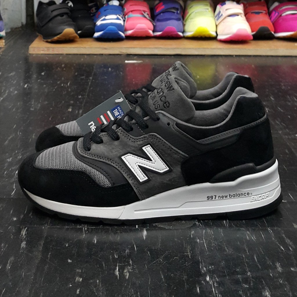 New Balance Nb 997 美國製made In U S A M997cur 美製黑色灰色黑白麂皮 蝦皮購物
