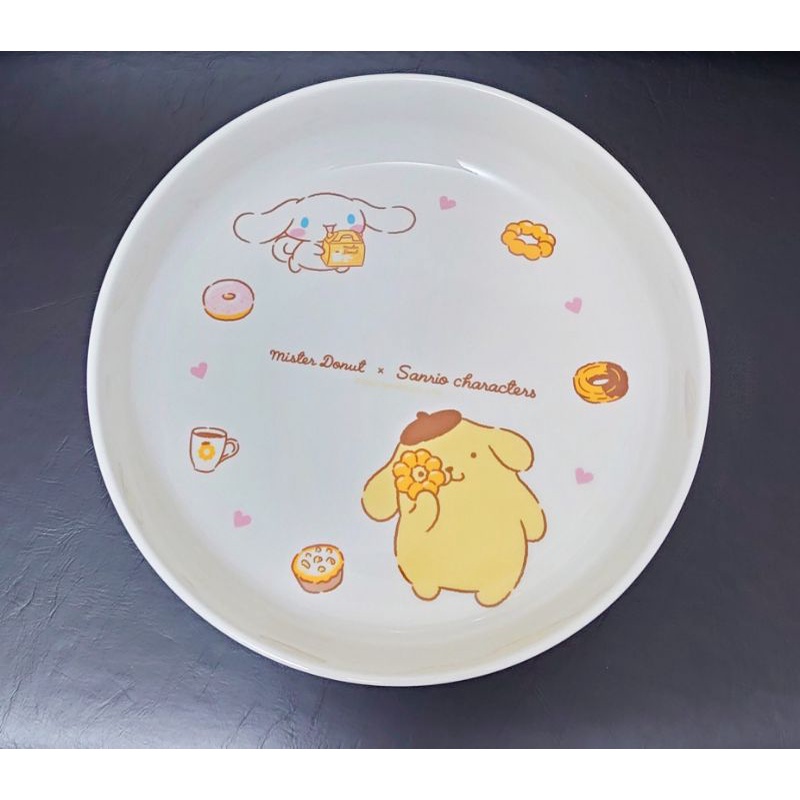 [全新] Mister Donut 布丁狗與大耳狗陶瓷盤