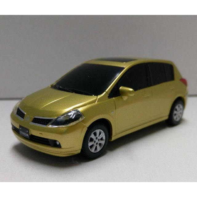 1/43 NISSAN 裕隆 日產 原廠發行紀念絕版 TIIDA 五門 塑膠 模型車 迴力車 玩具車 原廠模型車