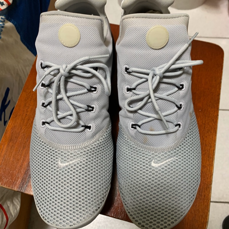 Nike 魚骨鞋 灰色 小瑕疵 二手 內詳908019-005