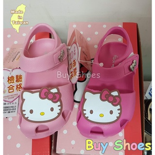 Hello Kitty 童鞋防水涼鞋 17.5-18.5cm 臺灣製 零碼代購 聖荃童鞋 原廠正品 童鞋城