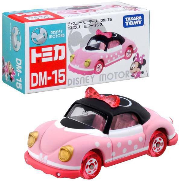 【阿文黏土】《現貨》TOMICA 多美 DM-15 夢幻迪士尼 米妮 造型金龜車 米妮小汽車 粉紅小汽車