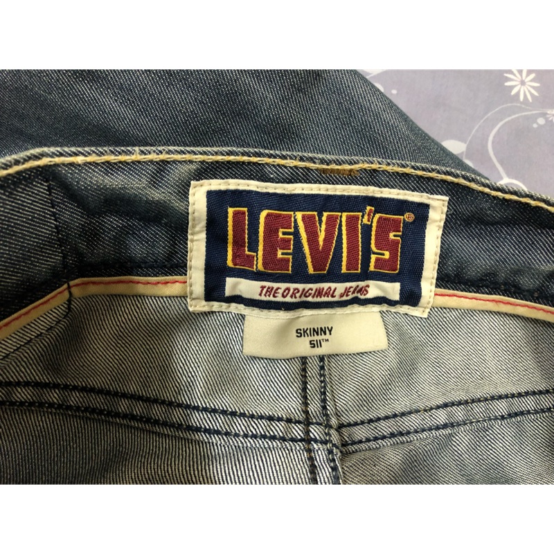 Levis 牛仔褲男款511