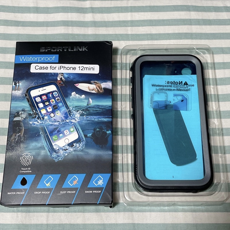 全新 iphone 12 mini SPORTLINK 防水 防摔 防塵  手機殼 玩水 潛水 專用