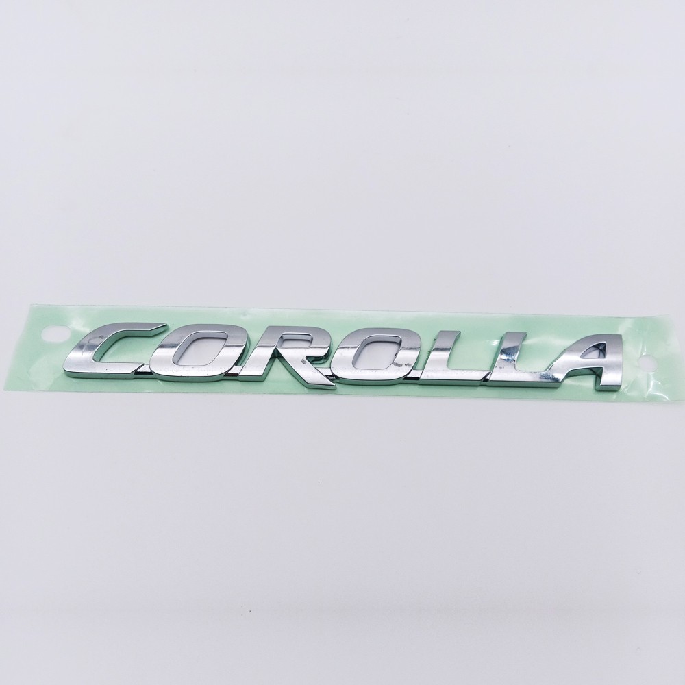 1 ABS COROLLA 標誌汽車標誌徽章貼紙適用於豐田