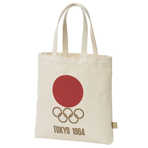 全新 東京奧運 Tokyo Olympics 2020 官方紀念商品 奧運遺產東京 1964 日產帆布生態袋標誌 現貨