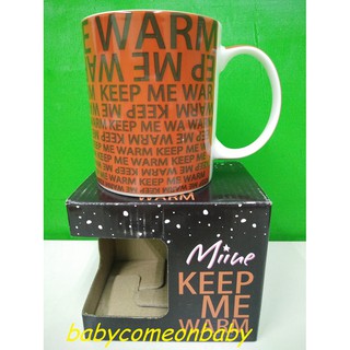 集點玩具 屈臣氏 KEEP ME WARM 馬克杯 A款 (全新未使用)