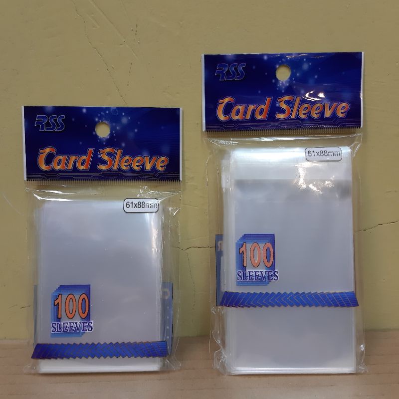 DSC☆台版 RSS 透明卡套 61×88mm 自黏 薄款 第一層 牌套 卡套 100入 全新 現貨 遊戲王 七龍珠