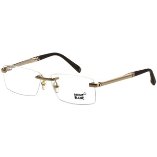 萬寶龍 MONTBLANC 鏡框 眼鏡(金色)MB452