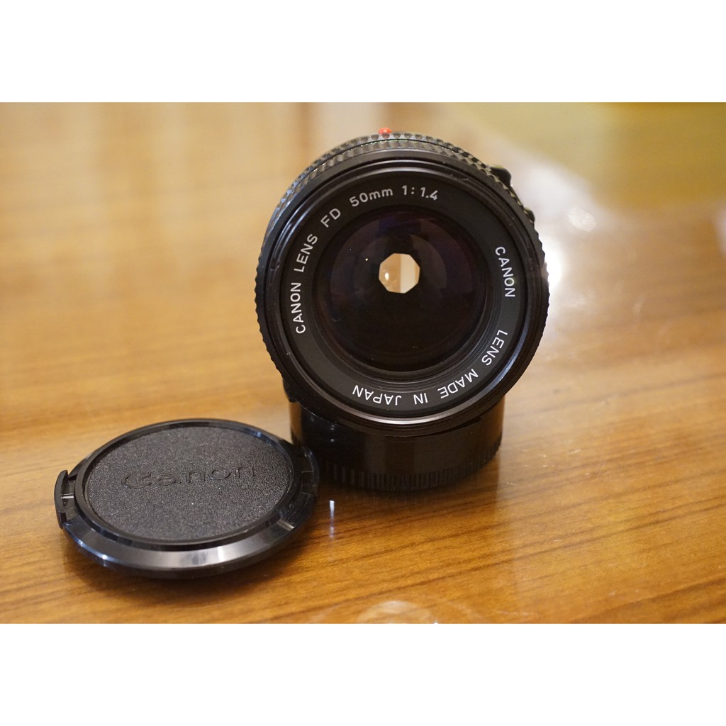 已保養 Canon FD 50mm F1.4大眼睛鏡頭可轉Sony E口(A-1,AE-1 F-1)