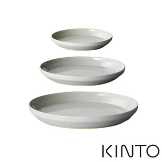 伴桌｜KINTO RIM餐盤(11.5cm 16cm 20.5cm 大地灰 日本製)