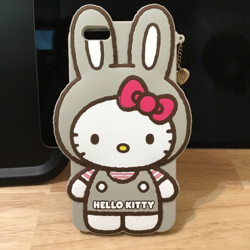 三麗鷗kitty-iphone 6 plus/6s plus 悠遊卡矽膠殼