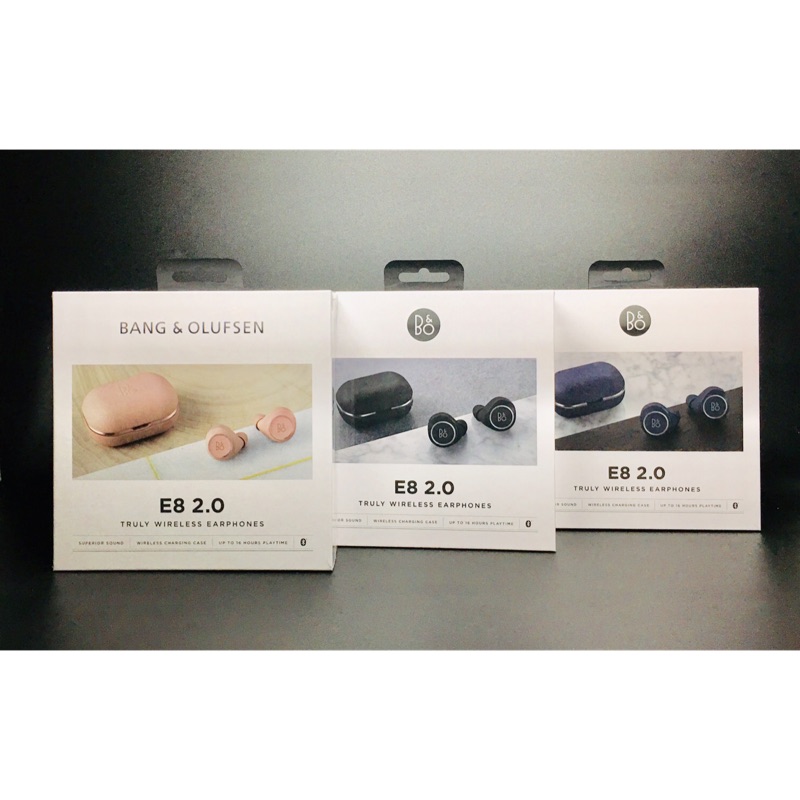 ➪UK代購➪附發票全新未拆封 丹麥 B&amp;O E8 2.0 二代 B&amp;O Beoplay E8 2.0 限量櫻花粉 藍 黑